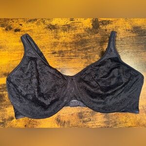 Bali 42DD Black Bra - Full Figure